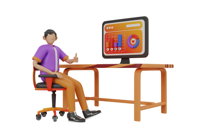 man-doing-social-media-marketing-analysis-3d-illustration-download-in-png-blend-fbx-gltf-file-formats--analytics-logo-traffic-pack-business-illustrations-6478392