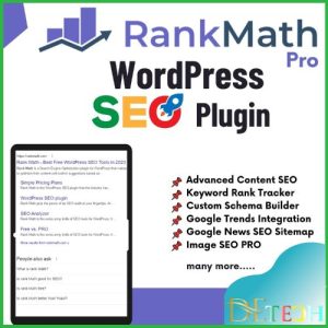 Rank Math Pro – Boost Your Website's SEO with Advanced Optimization Tools