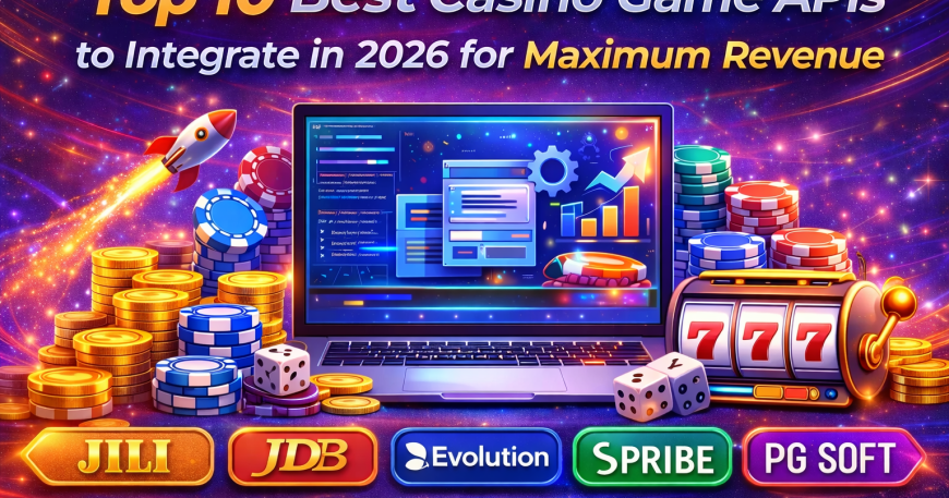 Top 10 Casino Game APIs to Integrate in 2026 for Maximum Revenue 7 Top Casino Game APIs to Integrate in 2026 including JILI, JDB, Evolution, Spribe, PG Soft