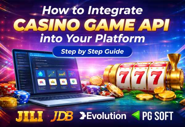 ChatGPT Image Feb 11, 2026, 05_14_19 PM Casino Game API Integration with JILI, JDB, Evolution, Spribe, PG Soft