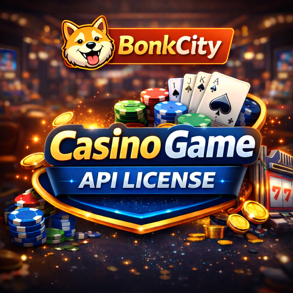 BonkCity Casino Game API License for Platform Integration 1 bonkcity casino game api license for platform integration
